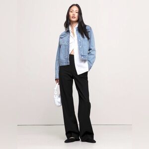 Banana Republic Black Straight Leg Pants